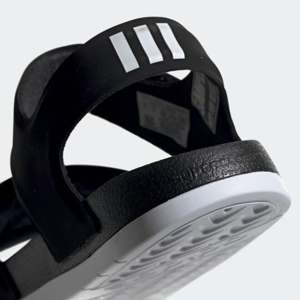 WOMEN'S Adidas Adilette Sandals Core Black G28695 - Picture 11 of 12